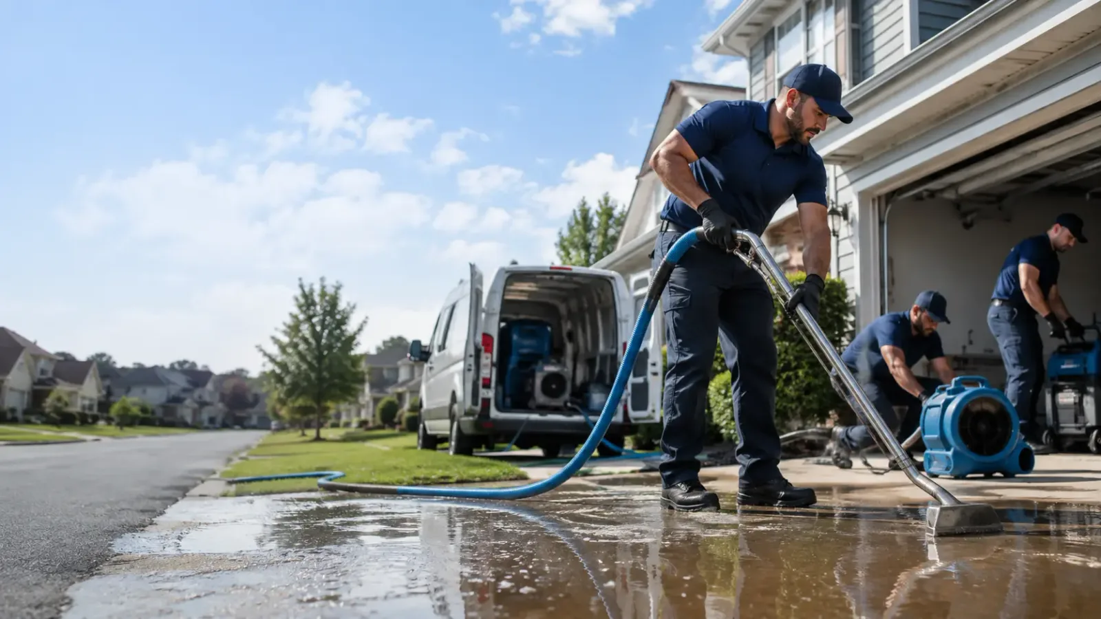 Flood Damage Restoration in Chase, KS